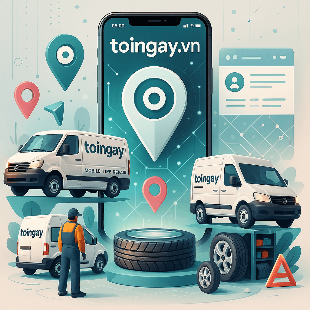 Toingay.vn ứng dụng công nghệ để tìm đối tác tối ưu nhất các bác tài